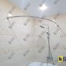 Карниз для ванной Угловой Асимметричный Дуга 150х100 (Усиленный 20 мм) фото 11
