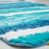 Комплект ковриков для ванной и туалета Найс 25 голубой фото 5