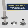 Карниз для ванны Alex Baitler Ladoga 170х110 Усиленный 25 мм MrKARNIZ фото 4