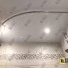 Карниз для ванной Угловой Асимметричный Дуга 160х95 (Усиленный 20 мм) фото 9