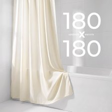 Штора для ванной ESSEN 180х180 см бежевая